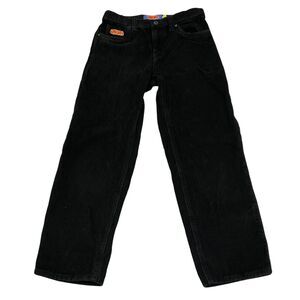 Empyre Relax Womens Pants Corduroy Straight Fit Casual Skater Black Size 25